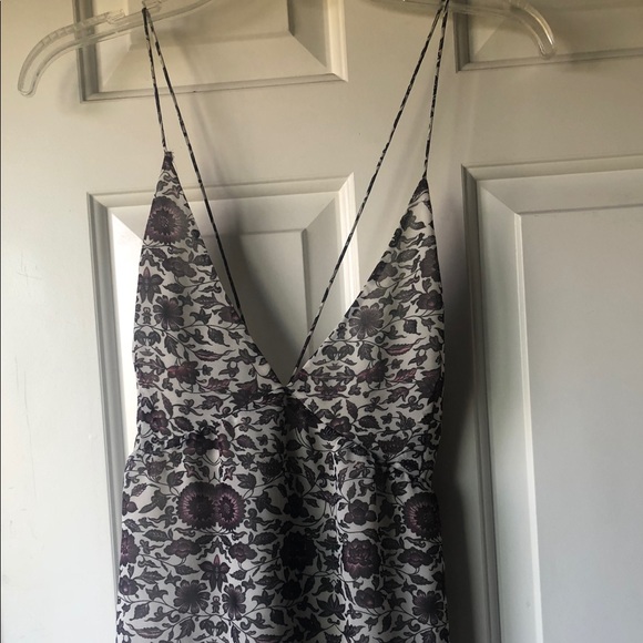 Nordstrom Chelsea28 Floral Tie Tank Blouse - Picture 1 of 8